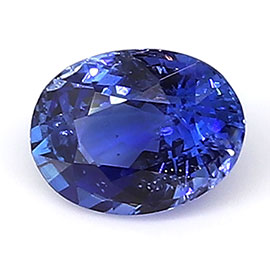 0.59 ct Oval Blue Sapphire : Royal Blue