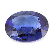 1.12 ct Rich Blue Oval Blue Sapphire