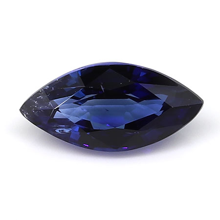 1.07 ct Marquise Blue Sapphire : Rich Royal Blue