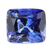 1.36 ct Royal Blue Cushion Cut Blue Sapphire