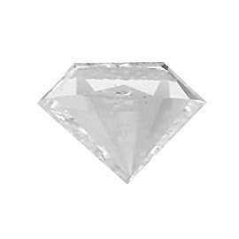 1.01 ct Diamond Shape Diamond : D / I1