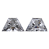 Matching Trapezoid Diamond Pair