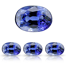 0.65 ct Oval Sapphire : Fine Blue