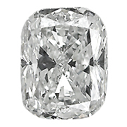 0.43 ct Cushion Cut Diamond : D / VVS2