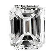 0.74 ct Emerald Cut Diamond : D / VS2