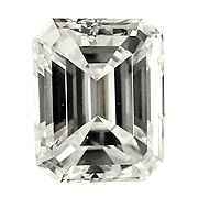 3.06 ct Emerald Cut Diamond : K / VVS1