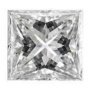0.30 ct E / VS2 Princess Cut Diamond