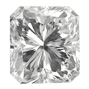0.91 ct Radiant Diamond : I / VS2