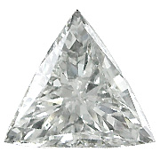 0.85 ct Trillion Diamond : D / SI1