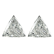 0.54 cttw Pair of Trillion Diamonds : I / SI1
