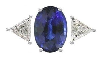 sapphire & diamonds ring prongs