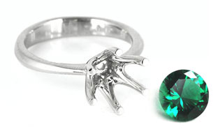 Design Your Own Emerald Ring