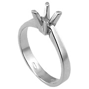 18K White Gold Setting