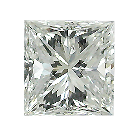 1.51 ct Princess Cut Natural Diamond : H / SI2