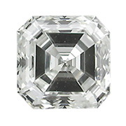 1.51 ct Asscher Cut Diamond : H / VS2