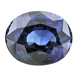 0.79 ct Oval Sapphire : Navy Blue