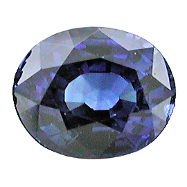 0.79 ct Navy Blue Oval Natural Sapphire