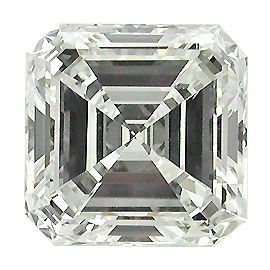 5.02 ct Asscher Cut Natural Diamond : H / SI1