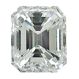 2.12 ct Emerald Cut Diamond : F / VS2
