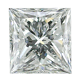 1.50 ct Princess Cut Natural Diamond : F / SI1