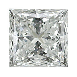 1.02 ct Princess Cut Natural Diamond : H / VS1