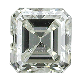 1.00 ct Asscher Cut Natural Diamond : J / VVS2