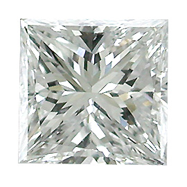 0.70 ct Princess Cut Natural Diamond : F / SI1