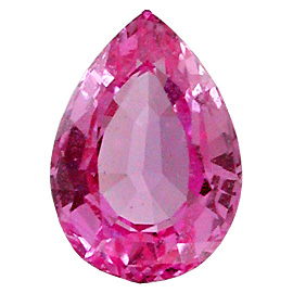 0.92 ct Rich Pink Pear Shape Natural Sapphire