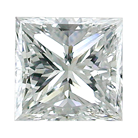 0.71 ct Princess Cut Natural Diamond : D / VS2