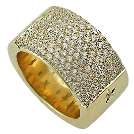 18K Yellow Gold Pave