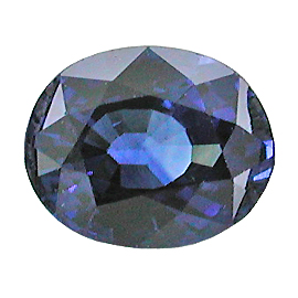 0.80 ct Oval Blue Sapphire : Royal Blue