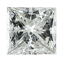 2.01 ct Princess Cut Natural Diamond : E / VVS1