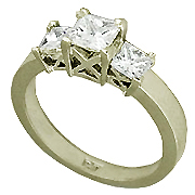 18K Yellow Gold 0.90cttw Diamond Ring