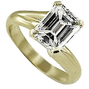 18K Yellow Gold 1.00ct Diamond Ring