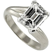 18K White Gold 1.00ct Diamond Ring