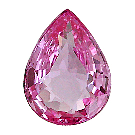 1.02 ct Pear Shape Sapphire : Rich Pink