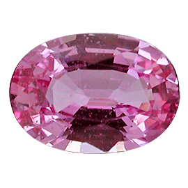 1.00 ct Oval Pink Sapphire : Rich Pink