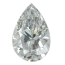 0.50 ct Pear Shape Natural Diamond : D / SI1