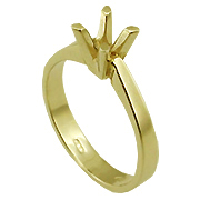 18K Yellow Gold Setting