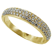 18K Yellow Gold 0.50cttw Diamond Ring