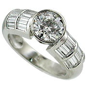 18K White Gold 2.00cttw Diamond Ring