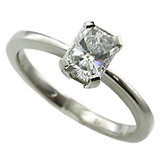 Platinum 1.00ct Diamond Ring