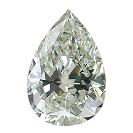 0.50 ct Pear Shape Natural Diamond : J / SI1