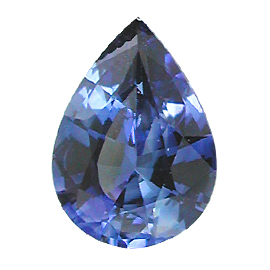 0.70 ct Light Blue Pear Shape Natural Blue Sapphire