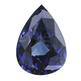 0.81 ct Deep Royal Blue Pear Shape Natural Blue Sapphire