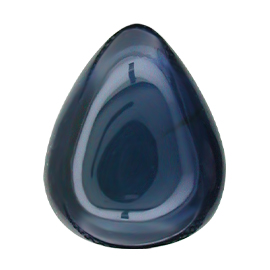 2.21 ct Cabochon Blue Sapphire : Rich Royal Blue