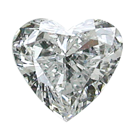 0.37 ct Heart Shape Diamond : D / VVS2