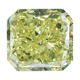2.30 ct Radiant Diamond : Fancy Intense Yellow / VS2