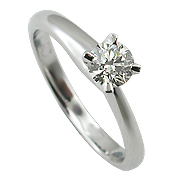 18K White Gold 0.30ct Diamond Ring