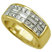 18K Yellow Gold 2.00cttw Diamond Band